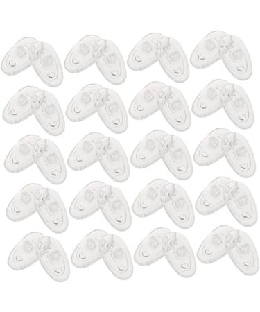 Healeved 40 Pairs Screw Glasses Nose Pads - Non-Slip Silicone Protection for Glasses - Comfort & Stability Bridge Pad Kits - Buy Online on GoSupps.com