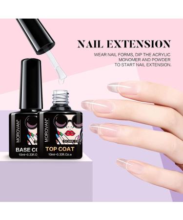 Morovan Glitter Acrylic Nail Kit - Professional Set for Nail Art Decoration and DIY Nail Extensions - Buy Online on GoSupps.com