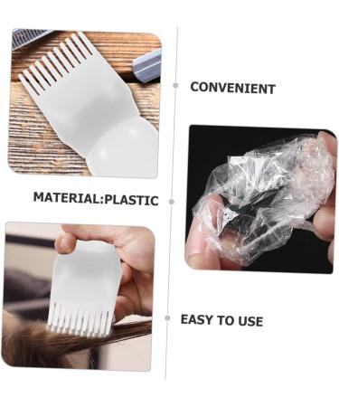 Angoily 1 Set Hair Dye Kit Hair Coloring Tools Hair Bleach Hair Dying Accessory Kit Hair Oil Bottle Bleach Kit Bleach Hair Kit Hair Coloring Kit Shower Caps White Portable Plastic Tool Kit - Buy Online on GoSupps.com