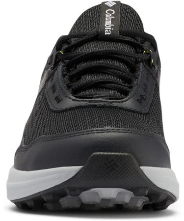 Columbia Hatana Waterproof Hiking Shoe - Big Kid (8-12 Years) | Size 6 | Black/White - Buy Online on GoSupps.com