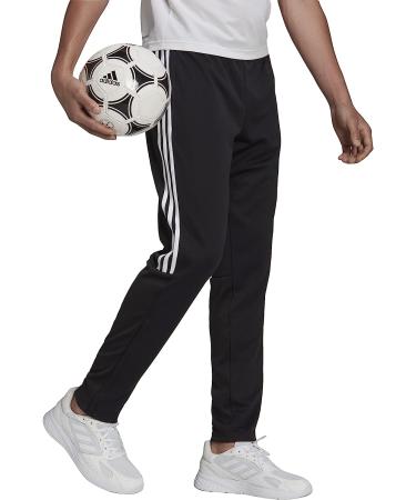 adidas Men's Aeroready Sereno Slim Tapered Pants - Large, Black/White - Buy Online on GoSupps.com