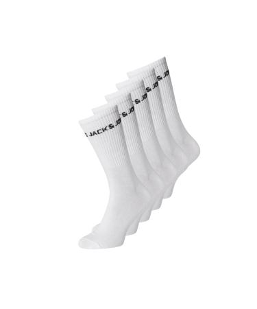 JACK & JONES Boys Tennis Socks 33-37 White