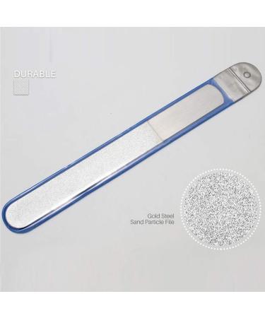 Stainless Steel Smooth Buffer Epoxy Resin Polisher Resin Polishing Tools Metal Nail Double Sided File Manicure - Buy Online on GoSupps.com