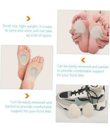 FOMIYES 20 Pairs Felt Foot Pads for High Heels - Metatarsal Cushions & Breathable Inserts for Women - Buy Online on GoSupps.com