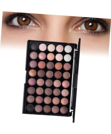 FOMIYES 40 Eye Shadow Palettes Eyeshadow Pallet Eyeshadow Powder Eyeshadow Matt Makeup Palette Matte 1 count (Pack of 1) As Shown - Buy Online on GoSupps.com