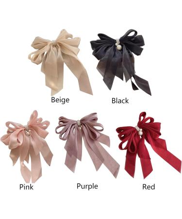 Organza Hair Clip For Princess Bowknot Hair Barrettes Lovely Strong Holder Hairpin French Hair Accessories Hair Clips F - Buy Online on GoSupps.com