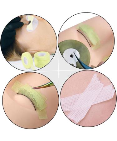 Buy NOLITOY 12 Rolls Lash Tape & Cup Holder - Eyelid Tape for Eyelash Grafting Medical Eye Patch & Hair Care - Non-Woven Fabric Grooming Tool - International Shipping - Buy Online on GoSupps.com