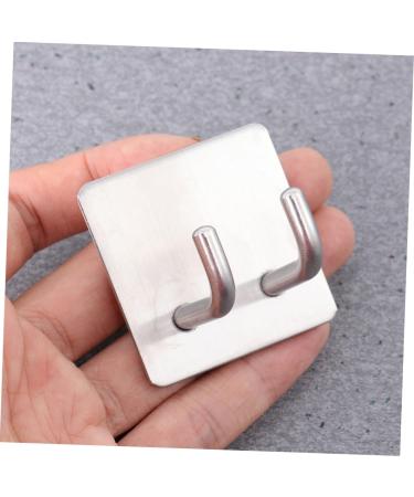 Housoutil 6 Pcs Hangers Clothes Rack Heavy Duty Bike Hooks Towel Hooks No Punching Hooks Metal Bracket - Buy Online on GoSupps.com