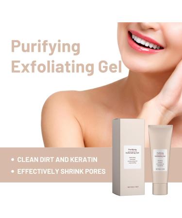 Quarxery Purifying Exfoliating Gel -Quarxery Exfoliating Gel Brightening Deep Cleansing Moisturizing Facial Scrub Exfoliating Gel Scrub Face Body Skin Face and Body Exfoliating Scrub Gel 50g (1pc) - Buy Online on GoSupps.com