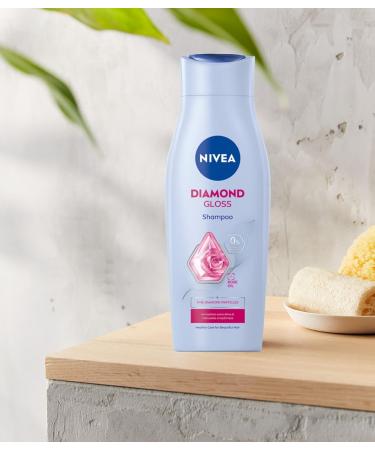 NIVEA Diamond Gloss Shampoo 400 ml - Buy Online on GoSupps.com