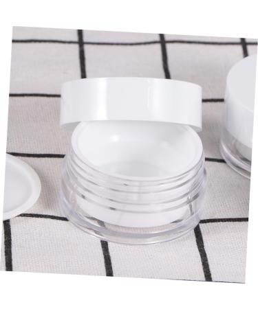 4 Pieces Makeup Lotion in Round Tins Shampoo Container Makeup Cream Tin Face Cream Holder Container for Cosmetic Creams Forming Teaching Model Storage Box White - Buy Online on GoSupps.com