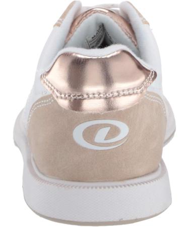 Dexter Groove IV Women's Bowling Shoes - White Nubuck/Rose Gold (Size 7) - Buy Online on GoSupps.com