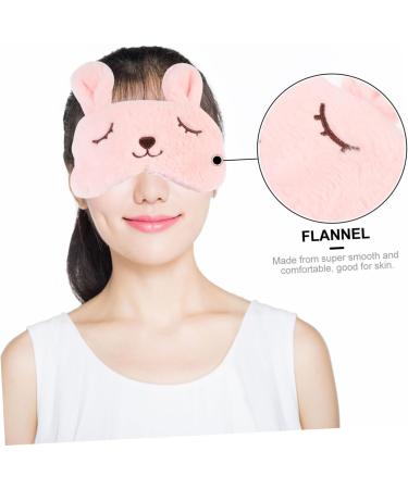 GARVALON USB Heating Eye Mask Night Eye Cover Decorative Eye Cover Eye Mask for Home Travel Eye Mask Night Eyeshade Electric Eye Cover Rechargeable Eye Mask Night Eye Mask Travel Eye Pad Pink 20.5x10x0.8cm - Buy Online on GoSupps.com