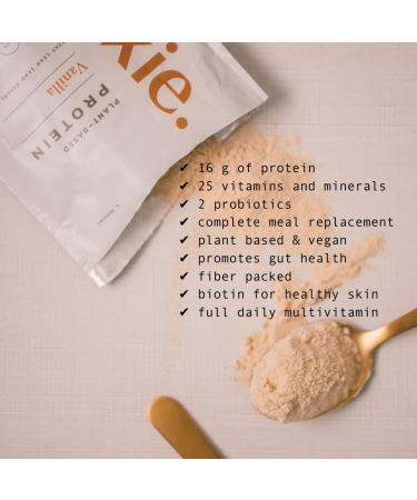 Rookie Wellness Pea Protein Powder - Vegan Meal Replacement Multivitamin & Mineral Blend Sugar & Gluten Free Vanilla (30 Servings - Buy Online on GoSupps.com