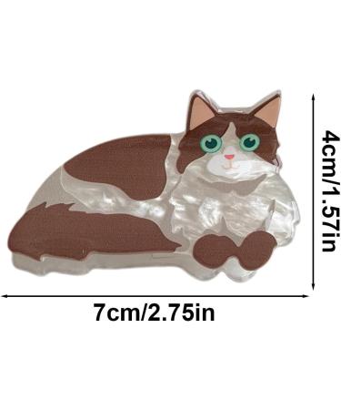 Cat Clips for Hair Cat Hair Clip Small Funny Hair Clips Cute Little Cat Hair Clips Fashionable Kitten Hair Clips for Girls Teenage Women Decorative Hair Clip Muppets - Buy Online on GoSupps.com