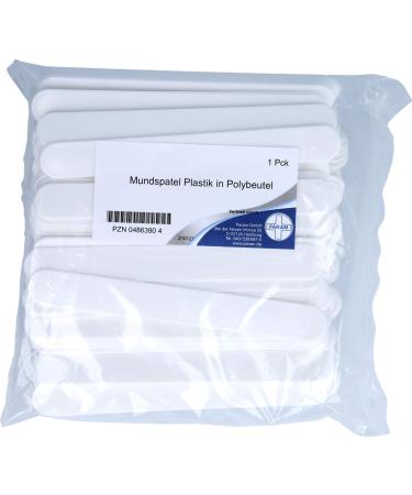 Spatel mouth plastic 100 st