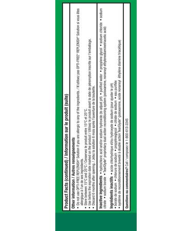 Opti-Free Replenish Multipurpose Contact Lens Solution 90 ml - Buy Online on GoSupps.com