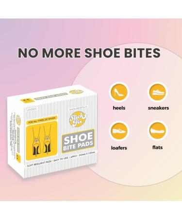 Shoe Bite Protector Pads | Blister & Friction Relief for Men & Women | Comfortable Skin-Friendly Disposable Adhesive Cushion Pads - Buy Online on GoSupps.com