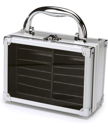 Top Performance Professional Clipper Blade Cases Durable Aluminum Clipper Blade Cases for Professional Groomers Chrome - Buy Online on GoSupps.com