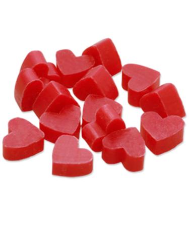 Florex Florex Schafmilchseife 100 Mini Hibiscus Hearts in Organza Pouch - Guest Soap