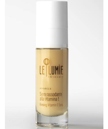 Le Lumie Amabile - Vitamin E Anti-wrinkle Serum Moisturizing Elasticizing 92% natural Resveratrol Vitamin E Microalgae Brown algae Wheat bran Ceramides vegan Made In Italy 30 ml