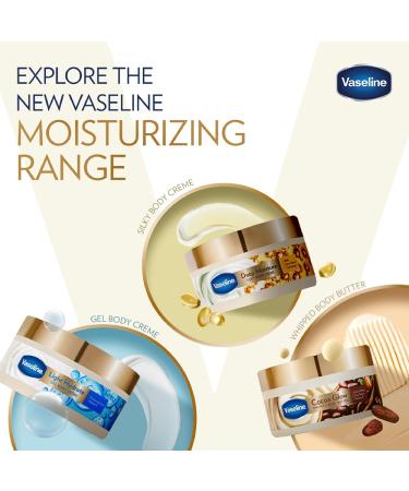 Vaseline Deep Moisture Silky Body Creme 180g | Cera-Boost Technology for Silky Smooth Skin - International Shipping Available - Buy Online on GoSupps.com