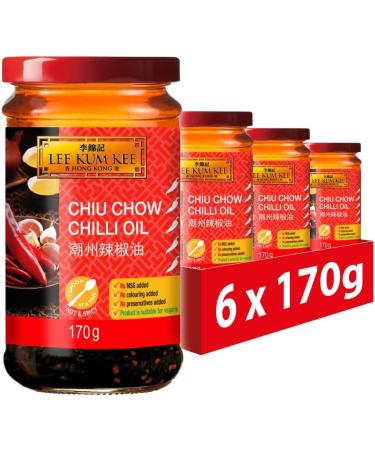 Lee Kum Kee Chiu Chow Chilli Oil Sauce 170g (Pack of 6) & Gluten free Oyster Sauce 2.31 Kg - Buy Online on GoSupps.com