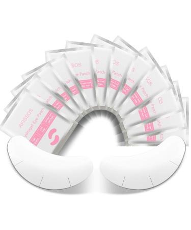 Under Eye Pads Eyelash Extension - Akissos 100 PCS Hydrogel Eye Patches - Gen IV( Upgrated) - Be Cutted - Lash Extensions Supplies | Lash Lift/Perm Supplies | Lash Technician Supplies