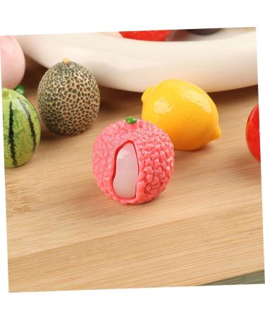VICASKY 6pcs phone case ornaments Charm charm decorative fruit model miniature DIY accessories window fake fruit decorations DIY resin crafts decor artificial fruit decor crafts - Buy Online on GoSupps.com