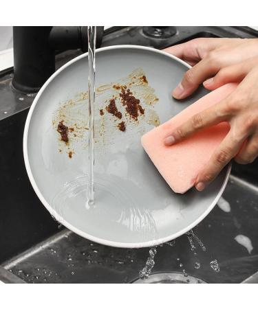 Bafnsiji Reusable Washing Up Sponge Set Cleaning Scourer Pads Reusable Sponge Set Non Scratch Scourers Tea Towels Kitchen Towels Dish Sponge Set for Kitchen 8PCS - Buy Online on GoSupps.com