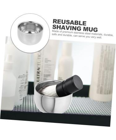 Buy BUIFULSIC Round Razor Mug & Accessories - Premium Metal Razors for Men - Perfect Gifts - Buy Online on GoSupps.com