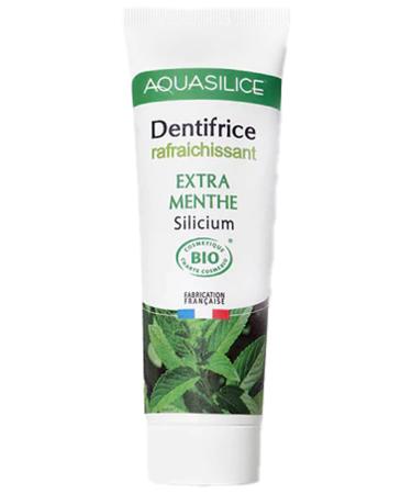 Aquasilice Organic Extra-Mint Refreshing Toothpaste 75 ml