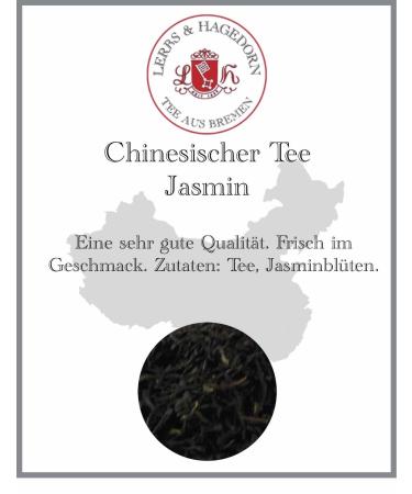 Lerbs & Hagedorn Lerbs & Hagedorn Jasmine Chinese Tea | Fresh taste 250g (approx. 21 liters) Very good quality with jasmine flowers