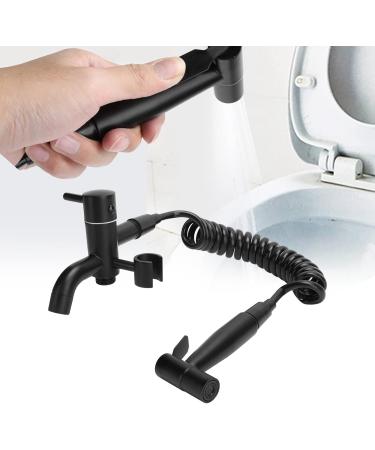 Buy High Pressure Handheld Bidet Sprayer - G1/2 Thread Toilet Sprayer with Rotatable Faucet for Bathroom | International Shipping Available - Buy Online on GoSupps.com
