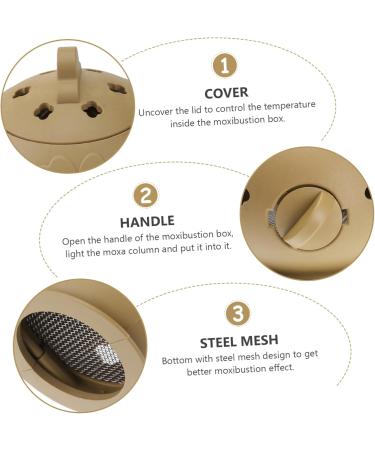 Shop Solustrie 2-Piece Cardboard Moxibustion Holder Kit | MOXIBUSTION Tools & Accessories for Optimal Wellness | International Shipping Available - Buy Online on GoSupps.com