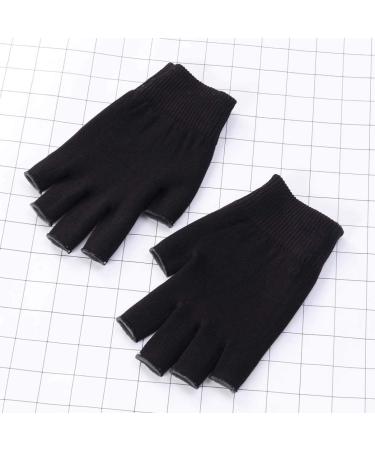 minkissy 1 Pair Spa Gloves Black Fingerless Gloves Moisturizing Gloves Moisturizing Hand Gloves Black Gel Mositurizing Fingerless Glove Gel Gloves Mositurizing Glove Simple Apparel - Buy Online on GoSupps.com