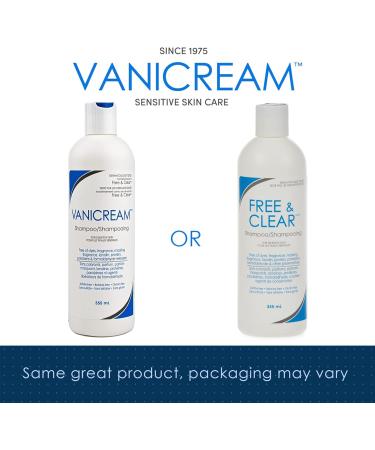Vanicream Moisturizing Cream (453g) + Vanicream Hair Shampoo (12 oz) | Free of Dyes Fragrance and Parabens - Buy Online on GoSupps.com