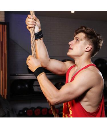 AEOLOS Leather Gymnastics Hand Grips - Small, 2 Layers Brown Leather - Ideal for Gymnastics, Pull Ups, Weight Lifting, Kettlebells, Cross Training - Buy Online on GoSupps.com