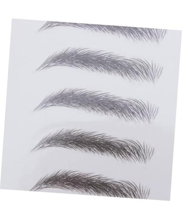Housoutil 2pcs 3d Eyebrow Stickers Natural Eyebrow Stickers Imitation Eyebrow Tool Eyebrow Trimming 6d - Buy Online on GoSupps.com