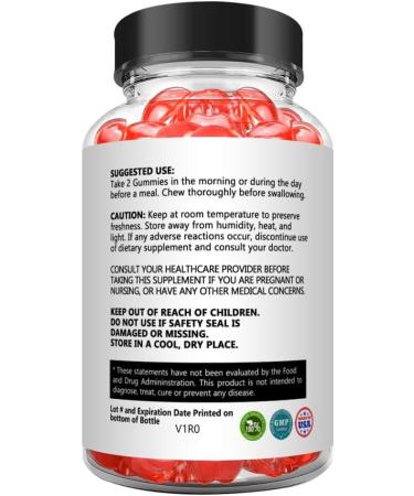 Ketovex Keto Gummies - Ketovex Keto ACV Gummies (Single 60 Gummies) - Buy Online on GoSupps.com