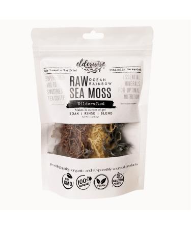 Sea Moss | Makes 32oz of Gel | RAINBOW | Raw + Non GMO | Sundried | Mineral Rich | WILDCRAFTED