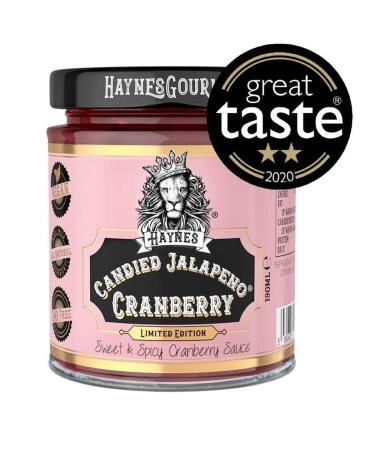 Buy Haynes Candied Jalapeno Cranberry - Sweet & Spicy Gourmet Treat International Shipping Available - Buy Online on GoSupps.com