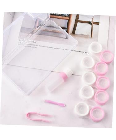 Healeved 8 Sets Colored Contact Lens Storage Box | Portable Contact Lens Case Kit | Travel-Friendly Contact Lens Containers - Buy Online on GoSupps.com