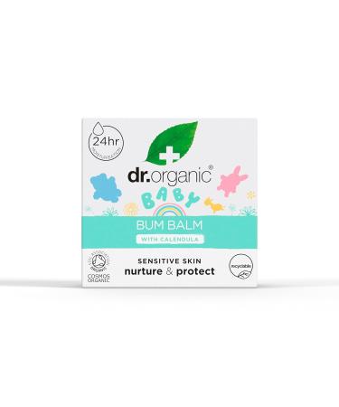 DR Organic Baby Po-Balm with Calendula - Natural Vegan Diaper Rash Cream for Sensitive Skin - 50ml Paraben & SLS-Free Dermatologically Tested - Buy Online on GoSupps.com