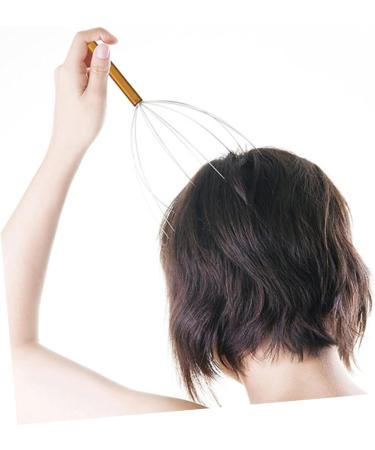 Healvian 8-STK Hand Massager - Metal Spatula Accessories for Scalp & Head Massage | Perfect Gift & Office Relaxation Tool - Buy Online on GoSupps.com