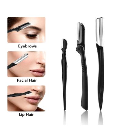 11 in 1 Eyebrow Razor & Grooming Kit - Multipurpose Exfoliating Dermaplaning Tool for Women & Girls - International Shipping Available - Buy Online on GoSupps.com