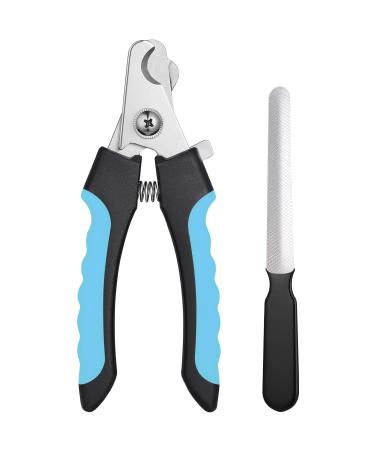 Pet Dog Nail Trimmers & Clipper - Quick Safety Sensor Dog Nail Clippers for Large & Medium Dogs Hard Claws - Pet Toenail Clippers with Nail File
