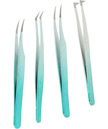 Fine Tip Tweezers Lightweight Wide Application Easy to Use Compact Multifunctional Tweezers for Beauty Salon - Buy Online on GoSupps.com