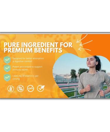 VITAMISAN Liposomal Vitamin C - 100 Capsules - High Absorption Ascorbic Acid - May Support Immune System & Collagen Reinforcement no GMO Powerful Antioxidant 100 Count (Pack of 1) - Buy Online on GoSupps.com