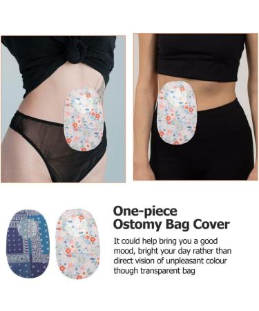 2pcs Tofficu Floral Ostomy Bag Cover - Lightweight Colostomy Bag Protector - Buy Online on GoSupps.com